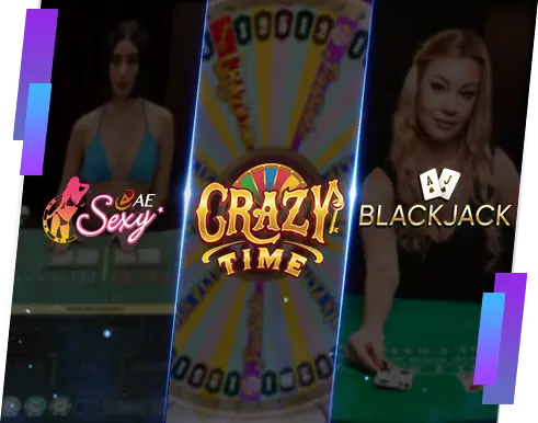 DCT casino variety of live casino games